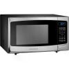 Microwave,Stainless casing,even heating,Electronic controls,Child safety lockout feature,0.9 Cu. Ft. Compact Microwave