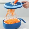 Multi Purpose Vegetables Cutter Slicer Grater Colander Mandoline